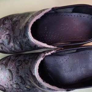 Dansko Black Slip-On Clogs